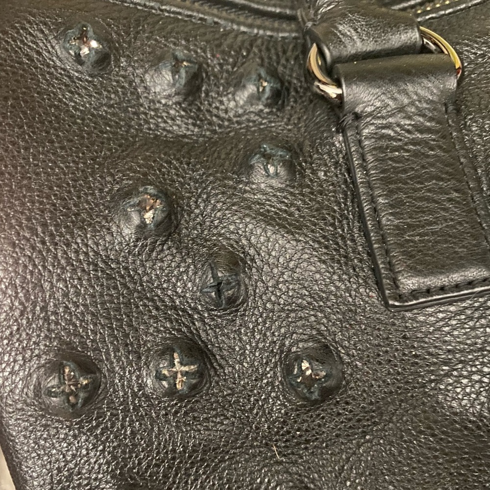 Kenneth Cole Studded Bowler Tote - Picture 6 of 9